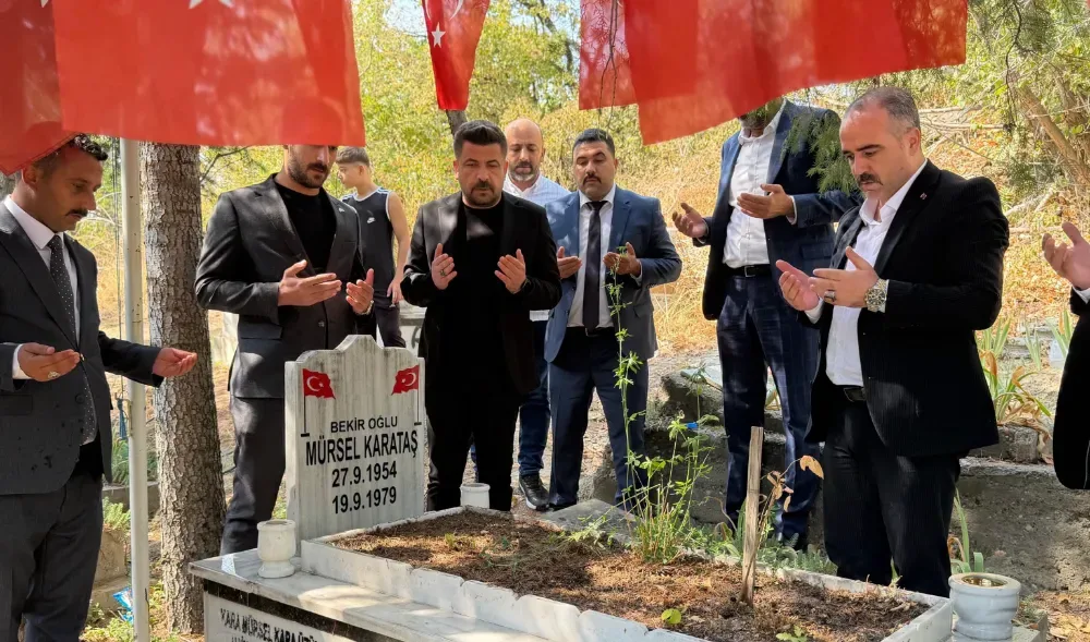 Şehit Mürsel Karataş’ın Kabrine Anlamlı Ziyaret