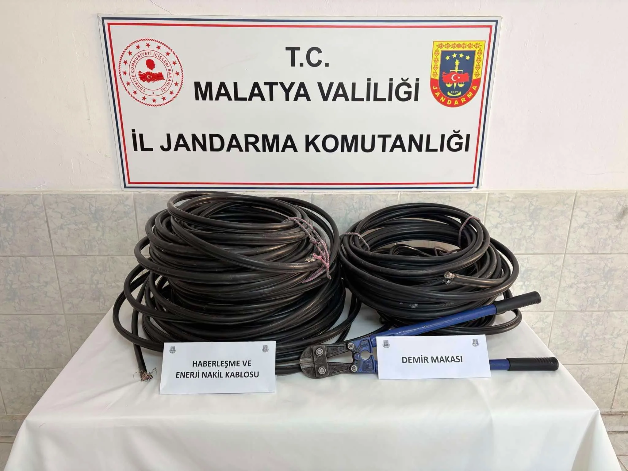 Kablo Hırsızlarına JASAT Darbesi: 3 Şüpheli Tutuklandı