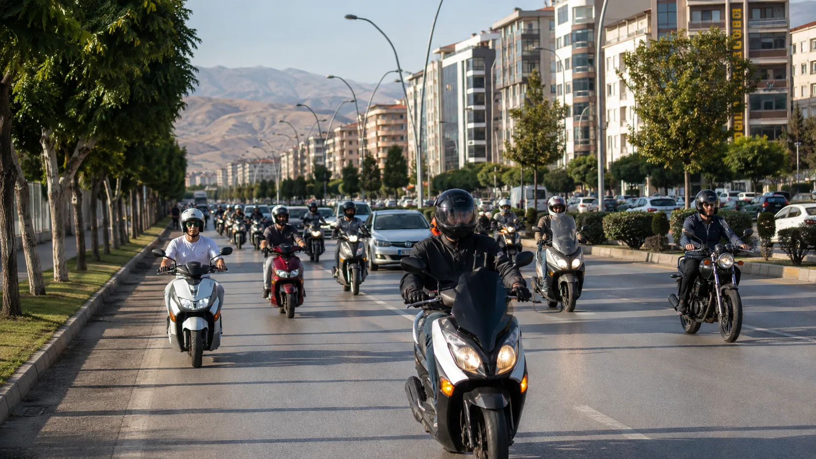 Malatya’da Motosiklet Sayısı 5 Yılda Yüzde 124 Arttı