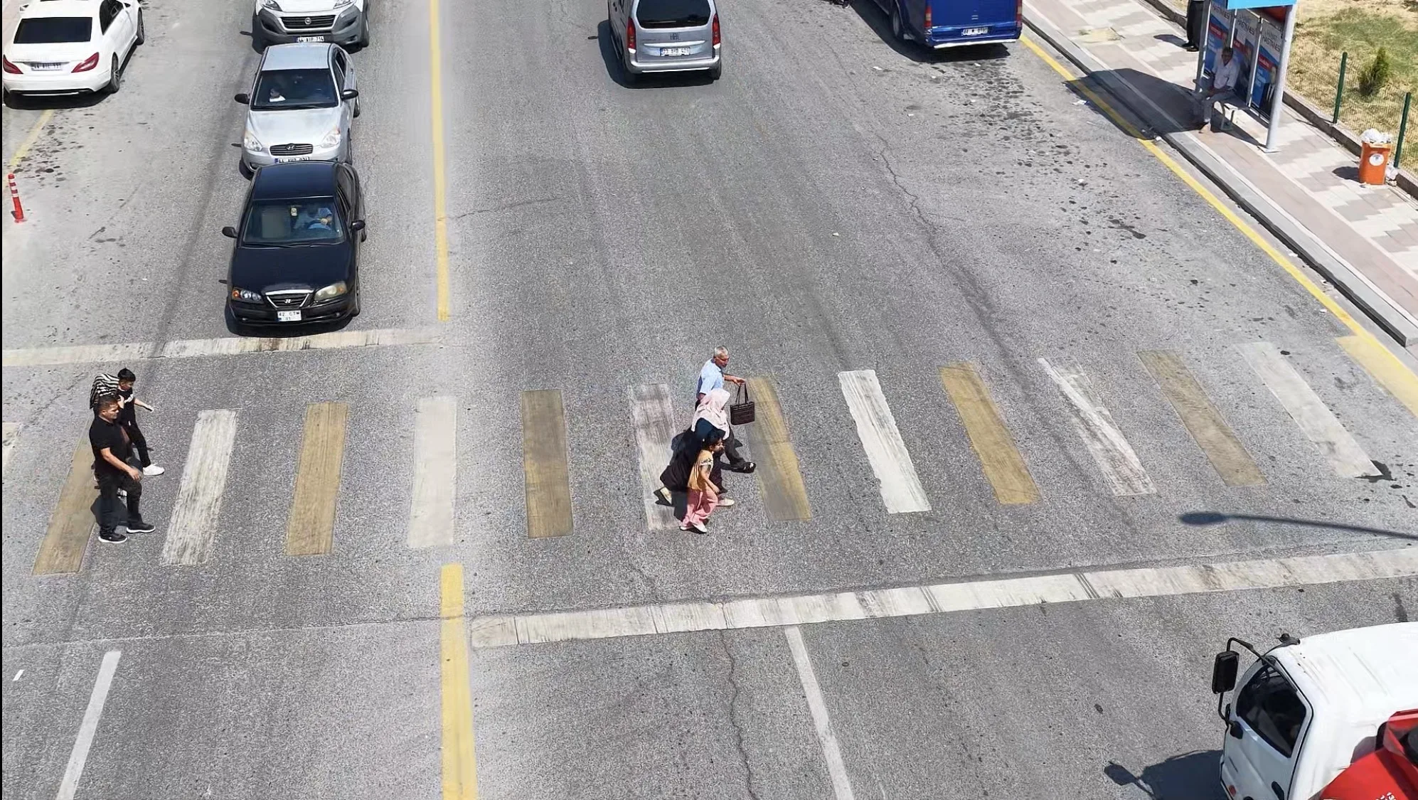Malatya’da Yaya Geçitleri Havadan Genetlendi