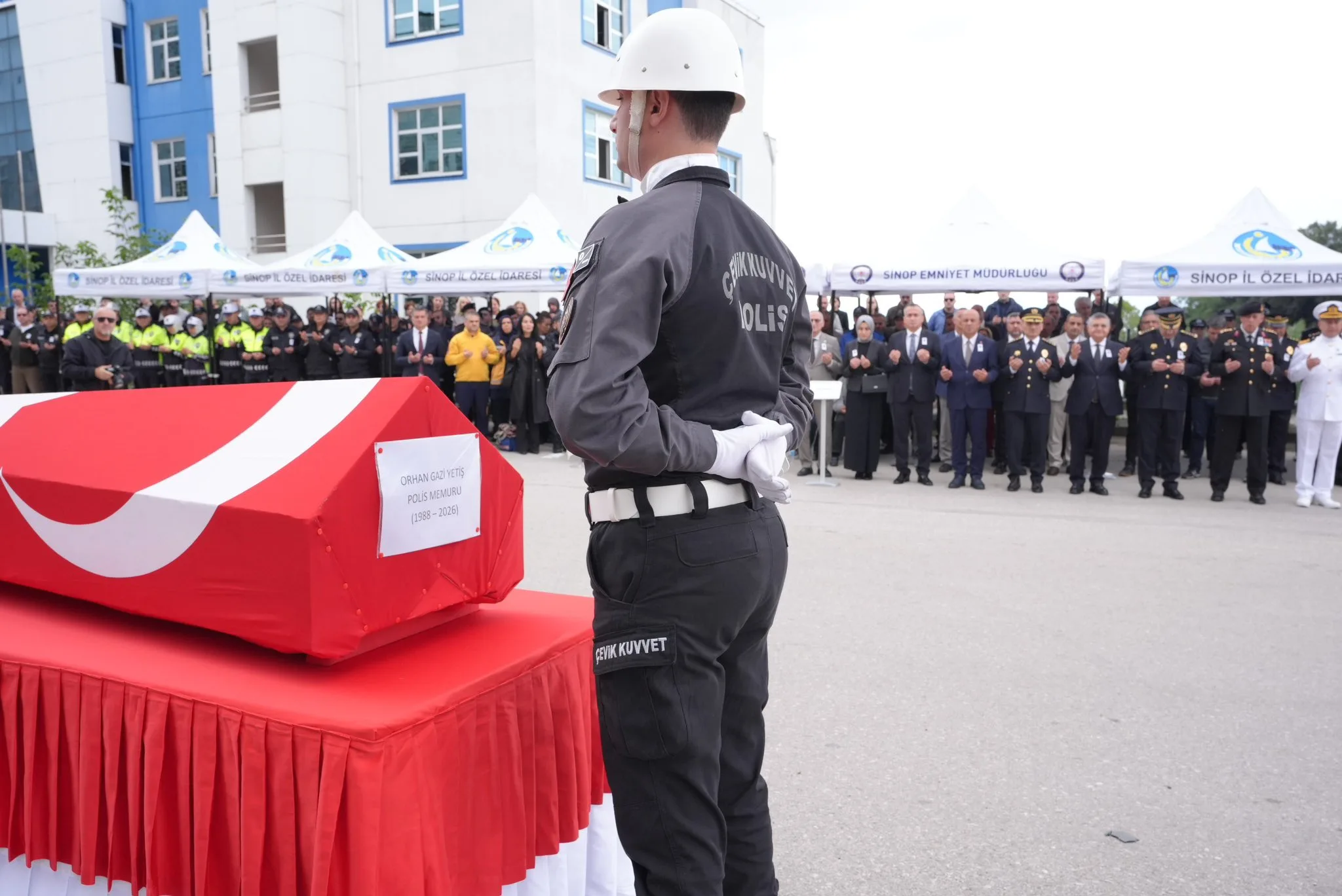 Sinop’ta Hayatını Kaybeden Polis Memuru Malatya’ya Uğurlandı
