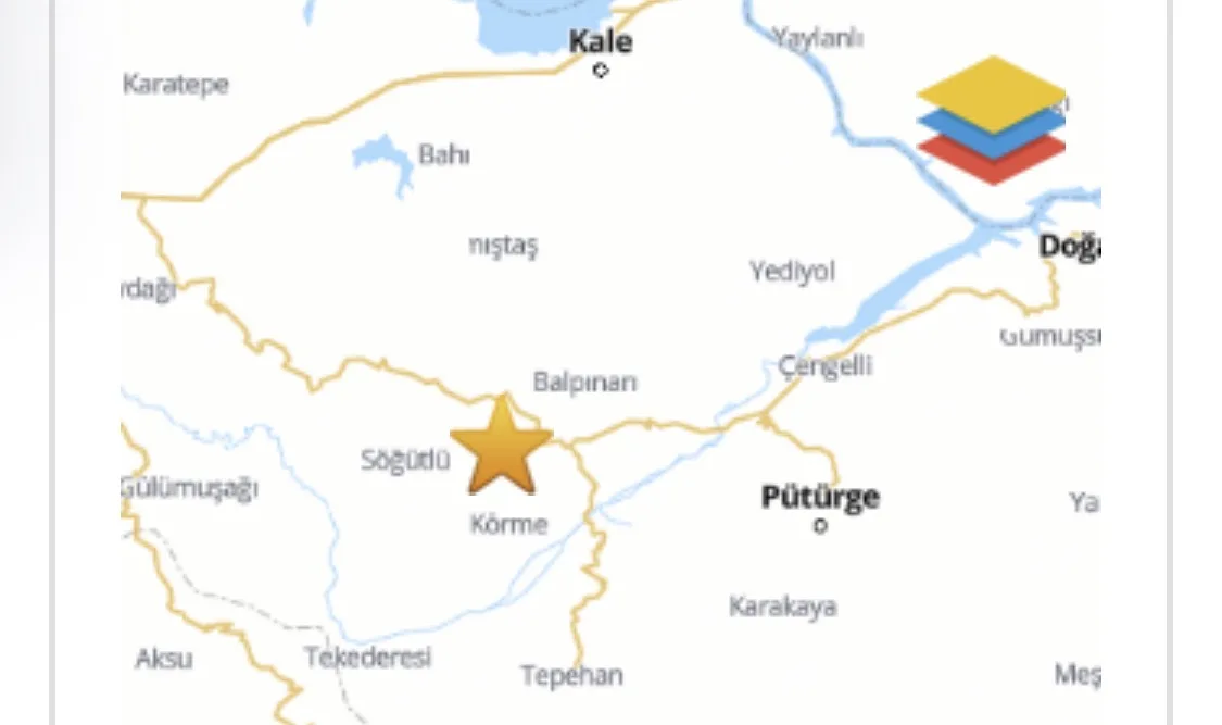 Malatya’da 3,2 Büyüklüğünde Deprem
