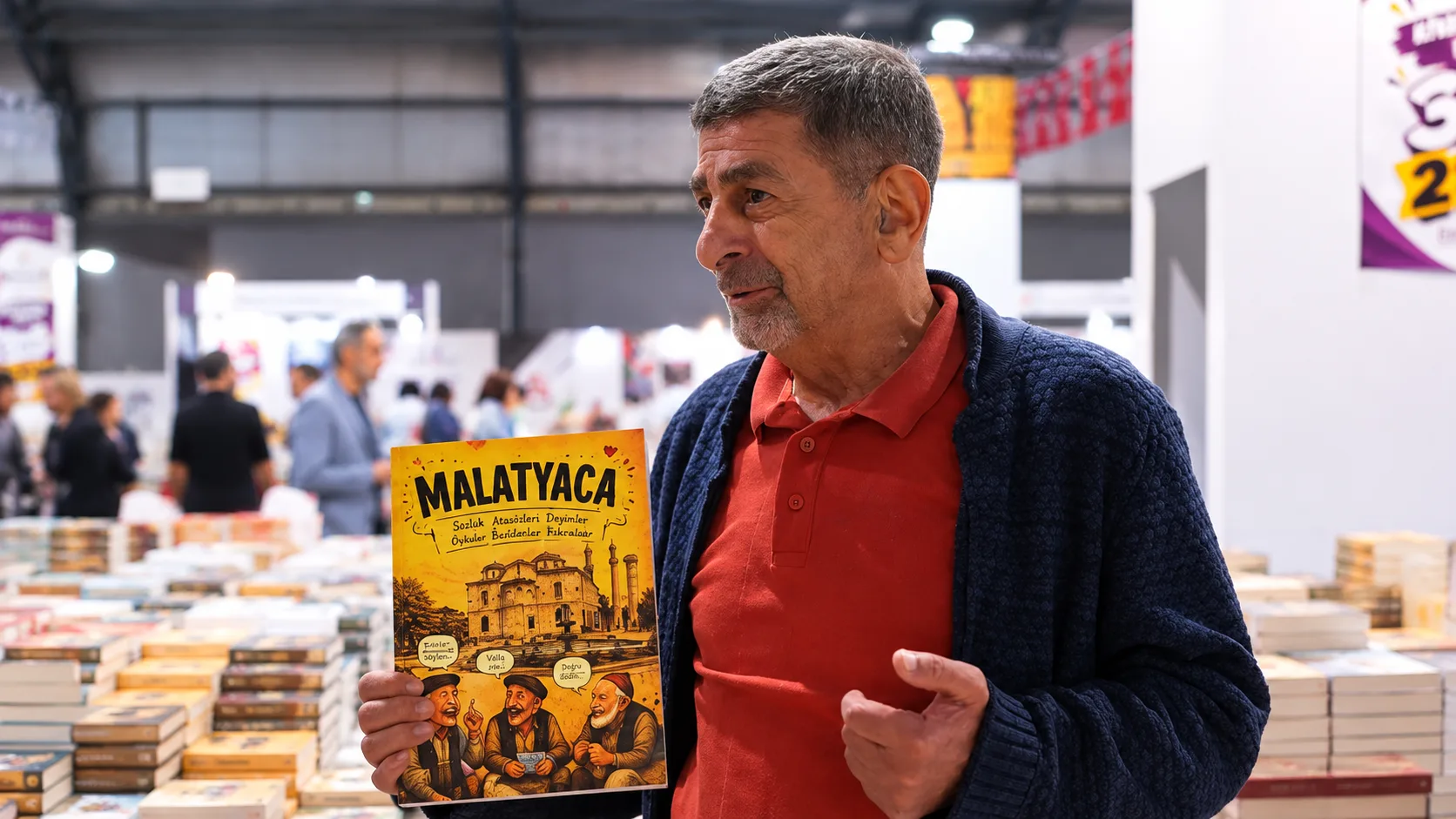 Malatya Kültür Sanat Hafızasına Eşsiz Eser: Gazeteci-Yazar Yaşar Karaaslan’ın "Malatyaca" Kitabı Kitap Fuarı’nda Okurla Buluştu